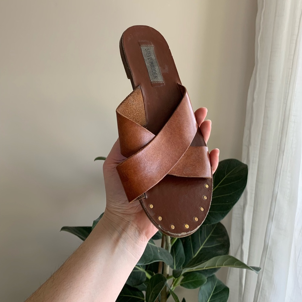 Steve Madden leather sandals